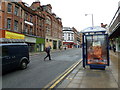 Bus stop in Pinstone Street