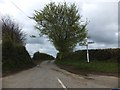 Honeycroft Cross: road to Honeycroft