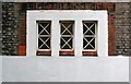 TQ3081 : Diagonal glazing bars, Conway Hall by Jim Osley