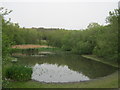 The eastern end of Wicks Lake at Formby