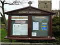 All Saints, Kings Bromley, Noticeboard