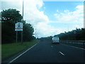 A580 eastbound at Tyldesley boundary