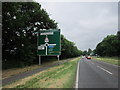 Approaching Givons Grove Roundabout