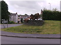 Sculpture on Pensarn traffic island