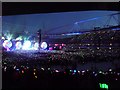 TQ3185 : Highbury: Coldplay concert at the Emirates Stadium by Chris Downer