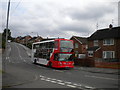 Bus descending Shelford Road, Gedling