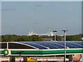 The Reebok Stadium viewed from the Rivington Services, M61 Southbound