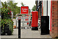 J3481 : Pillar box, Rathcoole, Newtownabbey by Albert Bridge