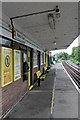 Beneath the canopy, Manor Road Station, Hoylake