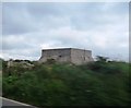 Concrete Block Building beside the A487