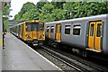 Passing trains, Bromborough Rake Railway Station