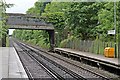 Footbridge, Bromborough Rake Railway Station