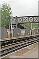 A downpour at Eastham Rake Railway Station