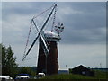 TG4522 : Horsey Drainage Mill in Norfolk by Richard Humphrey