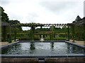 NU1913 : The Alnwick Garden : The Large Pool In The Ornamental Garden by Richard West