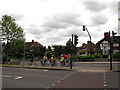 Pelican crossing on Westhorne Avenue