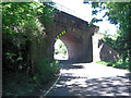 B2099 bridge carries Tonbridge to Hastings railway-line