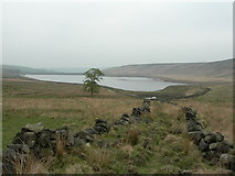 SD9722 : Withens Clough Reservoir by John Topping