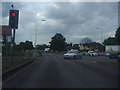 The Great Cambridge Road at the junction of College Road