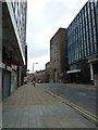 Looking from Furnival Gate into Matilda Way