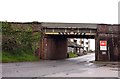 Railway bridge by Cooden Station