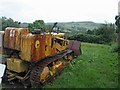 Bulldozer acting as a chicken coup