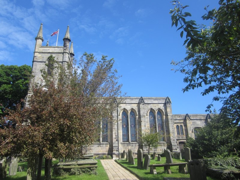 St Mary's Parish Church, Belford © Graham Robson cc-by-sa/2.0 ...