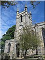 NU1033 : Tower of St Mary's parish church, Belford by Graham Robson