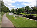 Kennet and Avon Canal, at Devizes, looking east