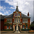 Old town hall facade, New Malden