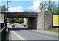 NE side of Court Street railway bridge, Merthyr Tydfil