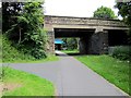 Access point on the Millennium Greenway