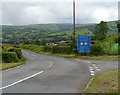 Road south to Llangynidr