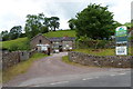 Pant-y-beili Farm south of Bwlch