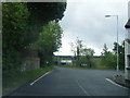 A5104 at Rhydatlog crossroads