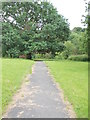 Footpath to Ring Road from Scotland Wood Road