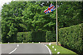 SP4967 : Union flag near Grandborough by Stephen McKay