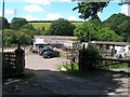 Livery yard near Delph End