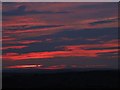 NY7467 : Sunset over the Roman Wall at Winshield Crags (3) by Mike Quinn