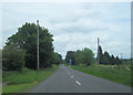 Garage west of Tealby on Rasen road