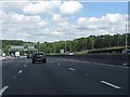 M25 motorway - clockwise north of junction 18