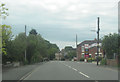 Garage on Station Road leaving Alford