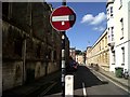 No entry into Pusey Street, Oxford