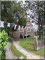 Jubilee flags at St Luke, Burton Green (a)