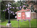 Jubilee flags at St Luke, Burton Green (c)