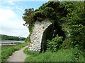 SN0639 : Disused Lime Kiln by the Pembrokeshire Coastal Path by Dave Spicer