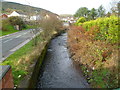 River Llynfi flows alongside High Street Nantyffyllon