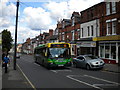 Bus climbing Nottingham Road, New Basford