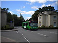 Bus on Jubilee Avenue, University Park campus