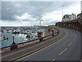 Ramsgate: the B2054 reaches the harbour